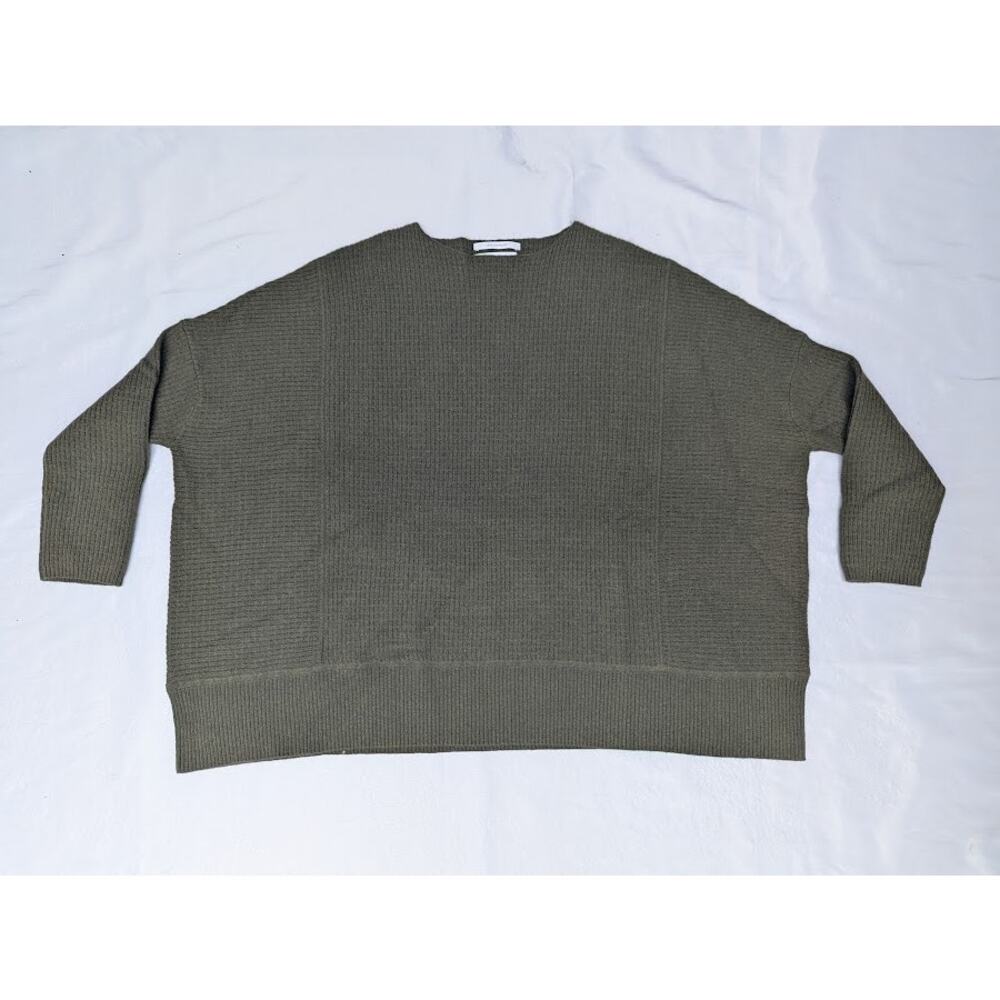 NORDSTROM SIGNATURE Women’s Brown 100% Cashmere Oversided Sweater Small/Medium